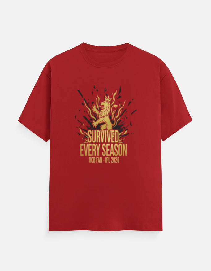 Survived Every Season RCB T-Shirt