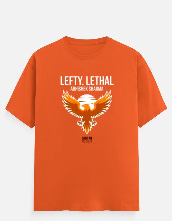 Lefty Lethal Abhishek Sharma SRH T-Shirt