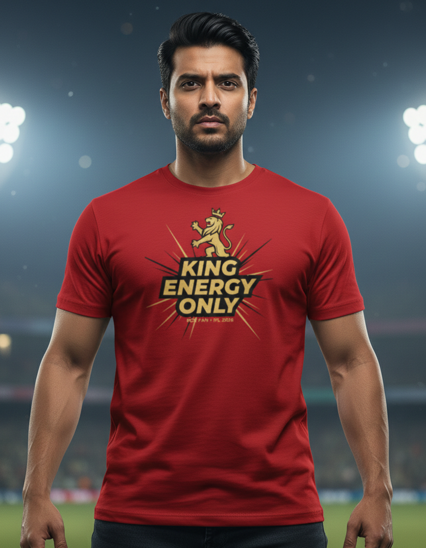 King Energy Only RCB T-Shirt