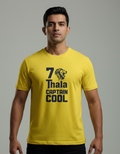 7 Thala Captain Cool CSK T-Shirt